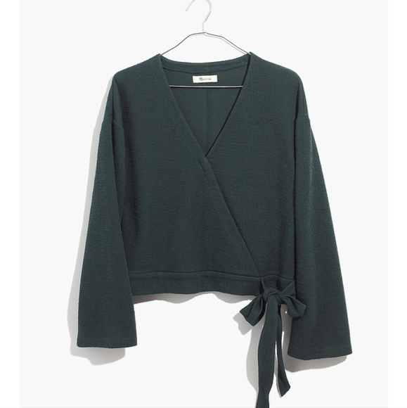 Top Madewell Texture And Thread Manches Longues Noir - Taille XXS - Neuf Sans étiquettes